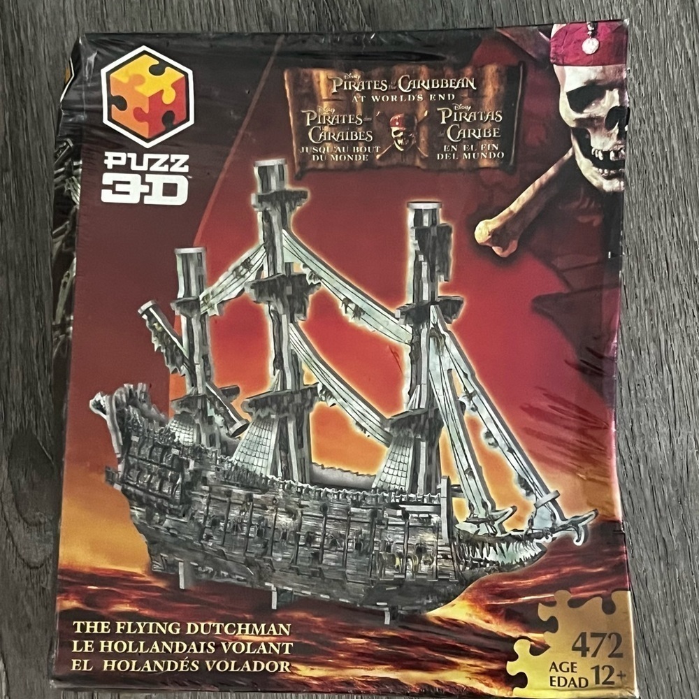 Puzz 3D Pirates of the Caribbean The Flying Dutchman Puzzle - Gray